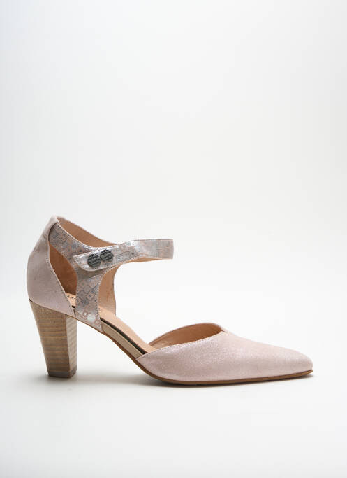Sandales/Nu pieds rose FUGITIVE BY FRANCESCO ROSSI pour femme