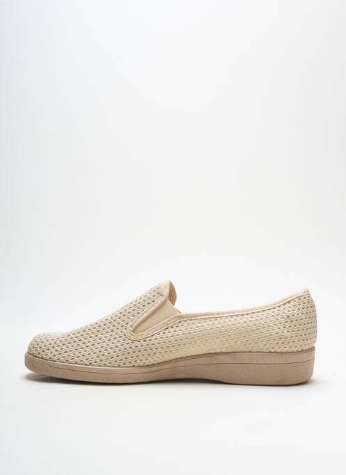 Chaussons/Pantoufles beige LA VAGUE pour homme