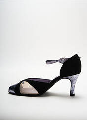 Sandales/Nu pieds noir MERLET pour femme seconde vue