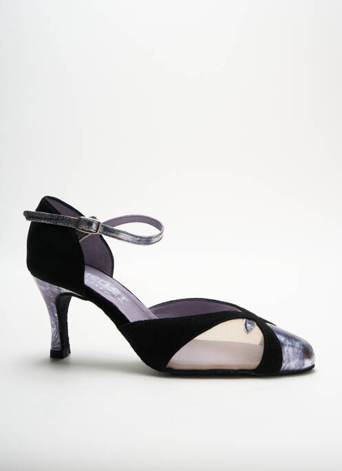 Sandales/Nu pieds noir MERLET pour femme