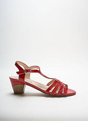 Sandales/Nu pieds rouge GEO-REINO pour femme