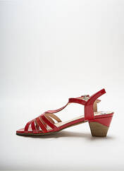 Sandales/Nu pieds rouge GEO-REINO pour femme seconde vue