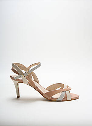 Sandales/Nu pieds beige LODI pour femme