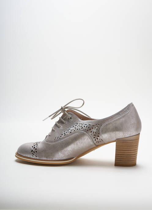 Derbies gris HISPANITAS pour femme