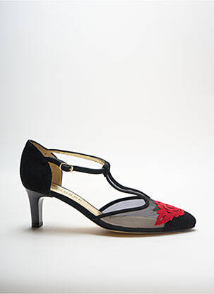 Sandales/nu pieds fermeture boucle(s) talon de 4 à 6cm noir AZUREE femme