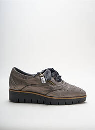 Derbies bout rond talon de 4 à 6cm gris DL SPORT femme