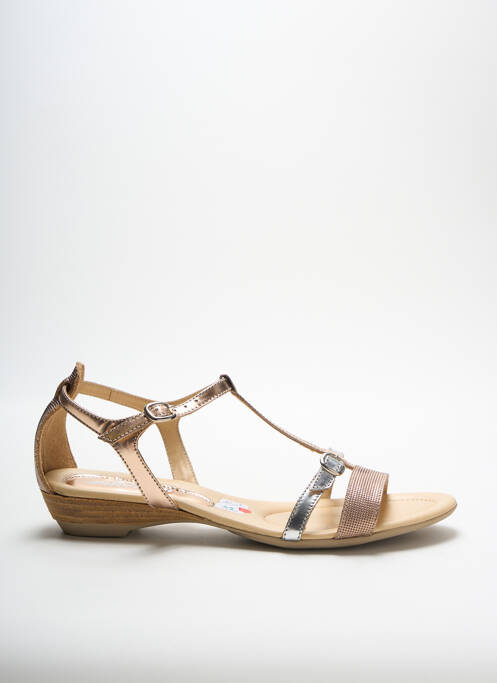 Sandales/Nu pieds beige ARRIVA pour femme