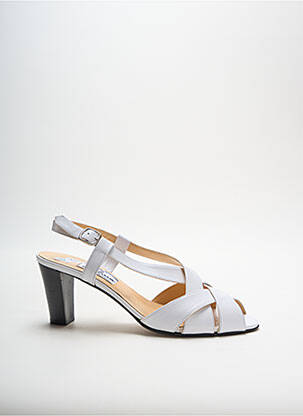 Sandales/nu pieds talon aiguille talon de 4 à 6cm blanc SELMO femme
