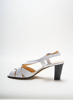 Sandales/nu pieds talon aiguille talon de 4 à 6cm blanc SELMO femme