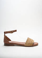 Sandales/Nu pieds beige REBELLES pour femme seconde vue