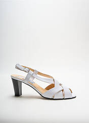 Sandales/Nu pieds blanc SELMO pour femme seconde vue