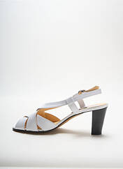 Sandales/Nu pieds blanc SELMO pour femme seconde vue