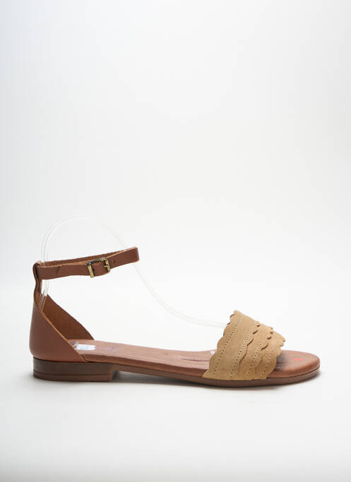 Sandales/Nu pieds beige REBELLES pour femme