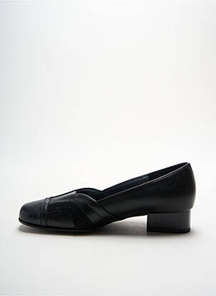 Ballerines talon bas talon plat jusqu'à 3cm noir OMBELLE femme