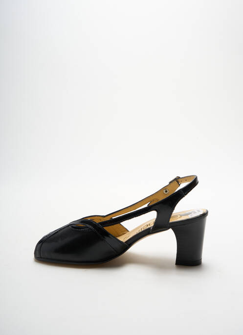 Sandales/Nu pieds noir OMBELLE pour femme