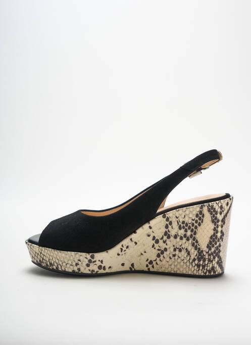 Sandales/Nu pieds noir PETER KAISER pour femme