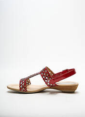 Sandales/Nu pieds rouge ARRIVA pour femme seconde vue