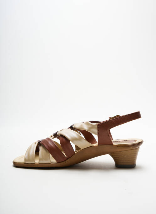 Sandales/Nu pieds marron ARRIVA pour femme