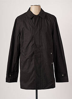 Trench coupe droite sans capuche noir BENDORFF homme