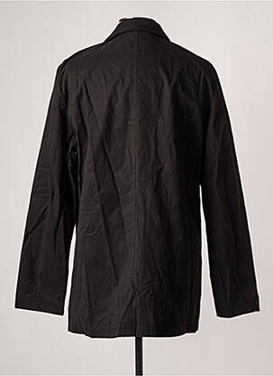 Trench coupe droite sans capuche noir BENDORFF homme