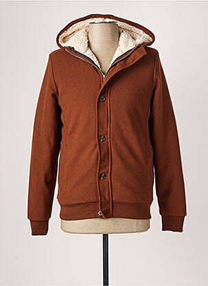 Veste casual poches marron DEVRED homme