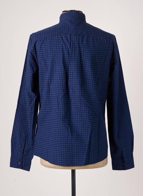 Chemise manches longues bleu CELIO pour homme