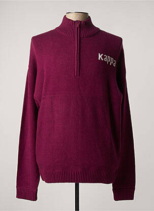 Pull violet KAPPA pour homme