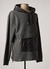 Sweat-shirt à capuche gris LIBERTO pour homme seconde vue