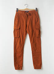 Pantalon cargo orange BONOBO pour homme seconde vue