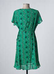 Robe mi-longue vert GOA pour femme seconde vue