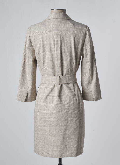 Robe courte beige MORGAN pour femme