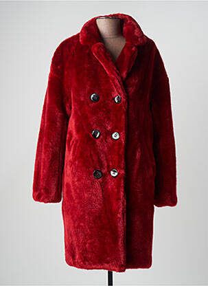 Manteau long rouge GIOVANNI pour femme
