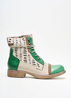 Bottines/Boots vert LADY GLORY pour femme