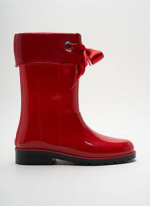 Bottines/Boots rouge IGOR pour femme