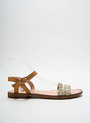 Sandales/Nu pieds beige ACEBOS pour femme