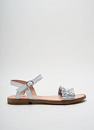 Sandales/Nu pieds gris ACEBOS pour femme