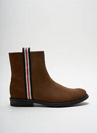 Bottines/boots nubuck talon bas marron ACEBOS fille