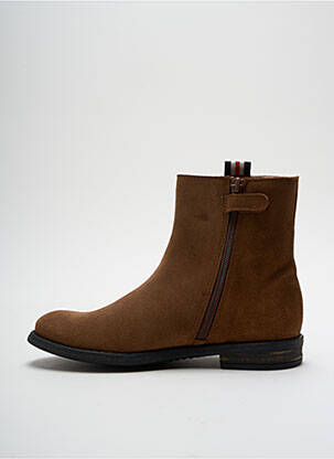 Bottines/boots nubuck talon bas marron ACEBOS fille