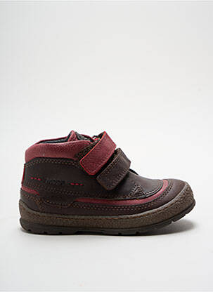 Bottines/Boots marron MOD8 pour enfant