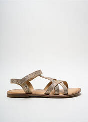 Sandales/Nu pieds beige MOD8 pour fille seconde vue