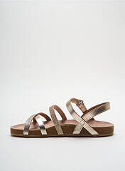 Sandales/Nu pieds beige MOD8 pour fille seconde vue