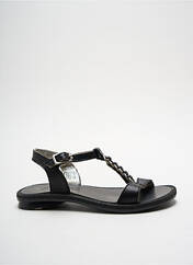 Sandales/Nu pieds noir MOD8 pour fille seconde vue