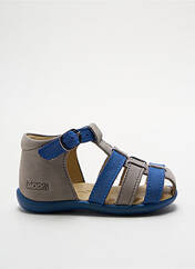 Sandales/Nu pieds bleu MOD8 pour garçon seconde vue