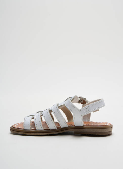 Spartiates blanc BELLAMY fille