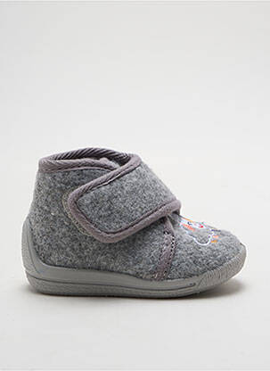 Chaussons/pantoufles voute plantaire bout rond gris BELLAMY garçon