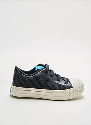 Baskets fermeture lacets bout rond noir PEOPLE FOOTWEAR garçon