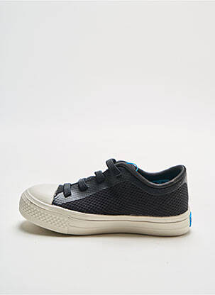 Baskets fermeture lacets bout rond noir PEOPLE FOOTWEAR garçon