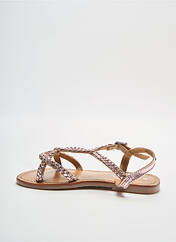 Sandales/Nu pieds rose WHITE SUN pour fille seconde vue