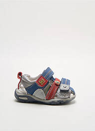 Sandales/nu pieds empiècements bleu BOPY garcon
