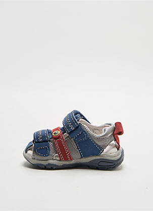 Sandales/nu pieds empiècements bleu BOPY garcon